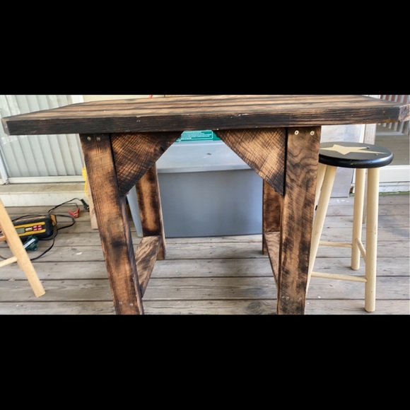 Hand crafted multiple purpose table - Picture 1 of 2